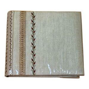 Fetco Home Decor Fabric Photo Album 4x6 – Holds 200 Photos, Acid-Free (NEW)